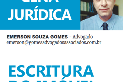 Dr. Emerson Souza Gomes assina Coluna Jurídica no Jornal Folha Metropolitana